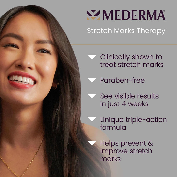Stretch Marks Therapy, Helps Prevent and Treat Stretch Marks, Safe to Use When Pregnant, Pregnancy Skin Care, 5.29 Oz (150G)