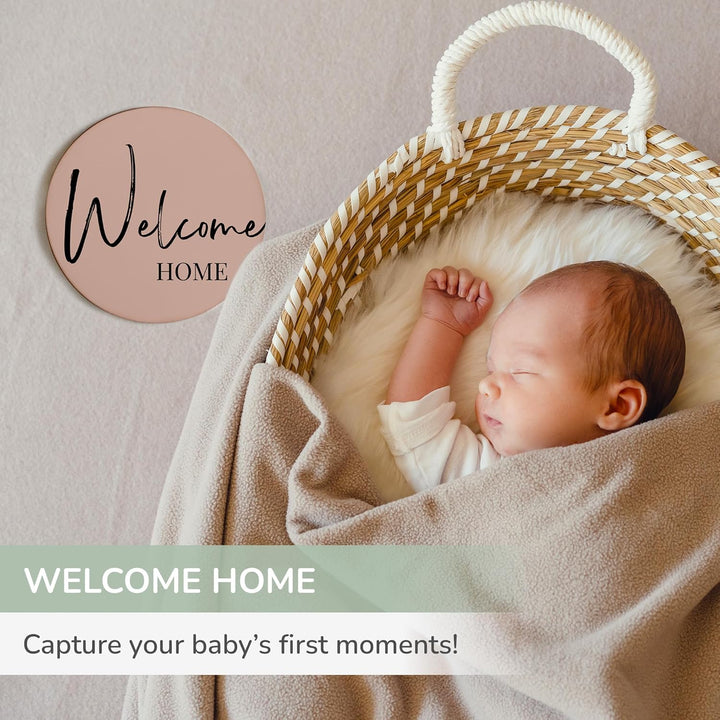 ® Baby Monthly Milestones, Monthly Milestone Signs, Baby Announcement, Baby Age Milestone Keepsakes and Photo Props