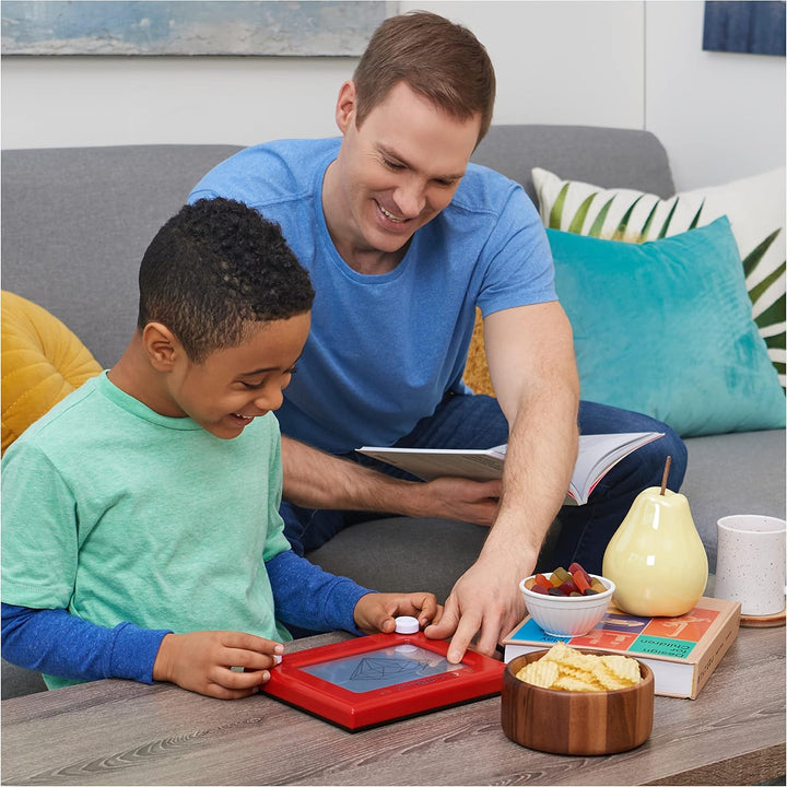 , Classic Red Drawing Toy with Magic Screen, for Ages 3 and Up