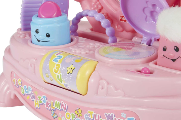 Baby & Toddler Toy Laugh & Learn Magical Musical Mirror Pretend Vanity Set for Infants Ages 6+ Months (Amazon Exclusive)