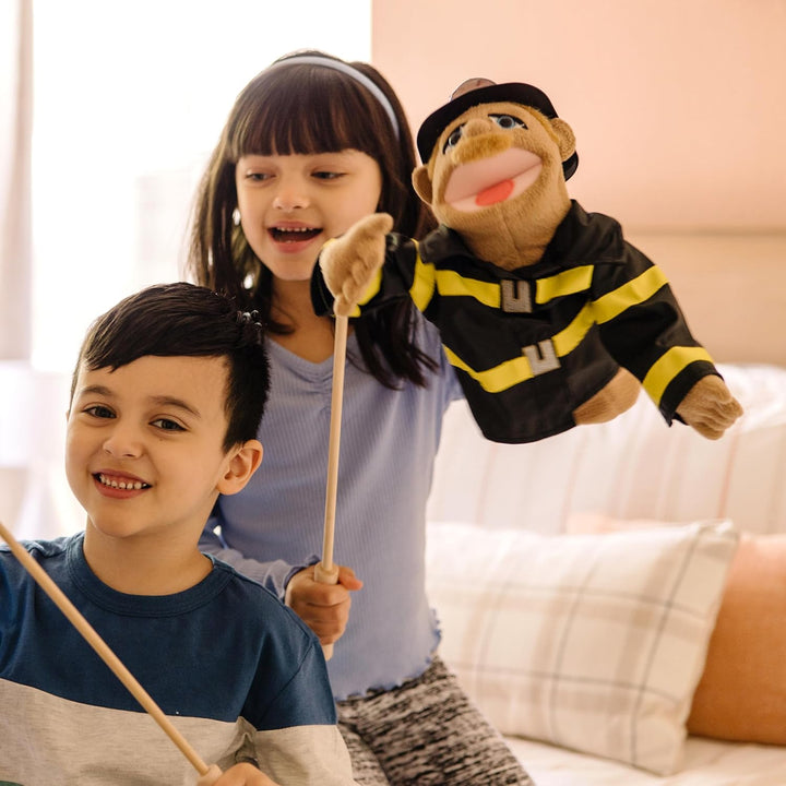 Rescue Puppet Set - Police Officer and Firefighter