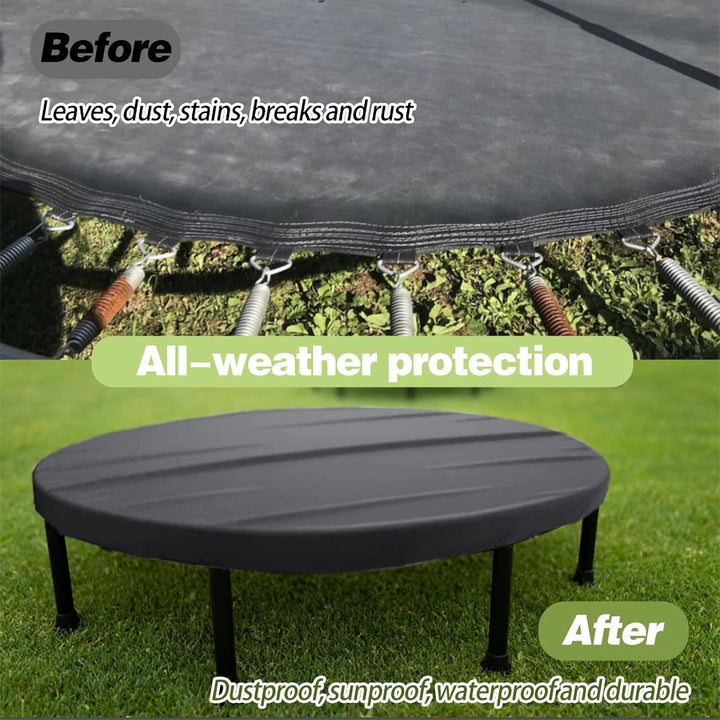 Waterproof Trampoline Cover for Mini, Fitness, Toddler/Adults Indoor/Outdoor/Garden Rebounder - Not Spring Cover