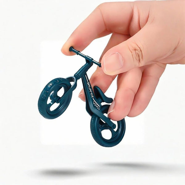 Mini Finger Mountain Bike, Desktop Decoration Cycling Figure, Random Colour, Small Mountain Cycling Figure Finger Playing