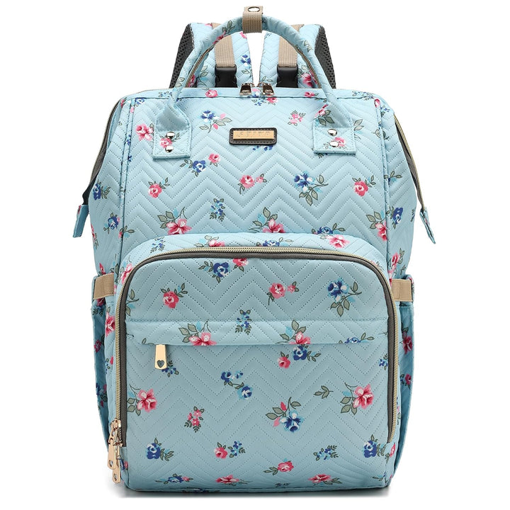 Diaper Bag Backpack for Women, Baby Bags for Girls,Diaper Bag with Changing Pad, and Insulated Pockets (Dark Grey +Light Grey)