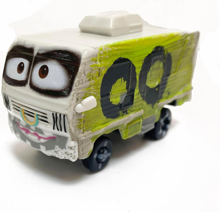 12 Styles Movie Cars 3 Black Storm Jackson Lightning Mcqueen Curz Mater Giant Wheels Cars 1：55 Diecast Vehicles Toys Set Children Car Toy (Big Foot Ambulance)