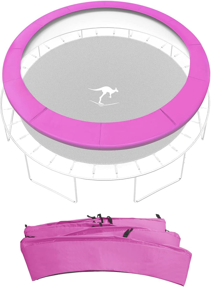 Universal 12/14/15FT Trampoline Replacement Safety Pad, Waterproof Surround Spring Foam Cover for round Frame