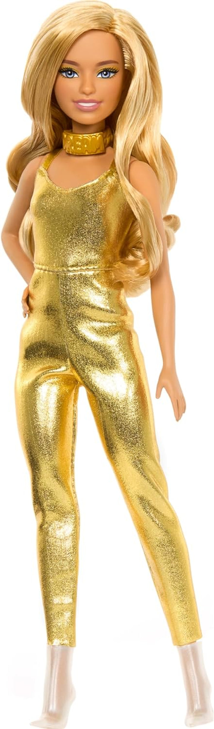 Fashionistas Doll #223 with Blonde Wavy Hair, Totally Hair-Inspired Dress & Accessories, 65Th Anniversary Collectible Toy