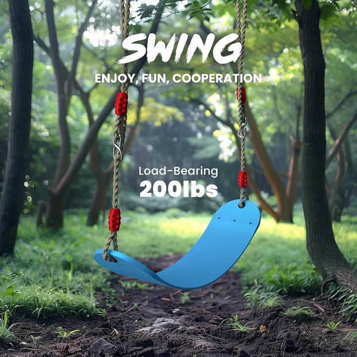 Climbing Dome, 10FT Jungle Gym with Swing for Kids 3 to 10 Outdoor Play Equipment, Supports 800Lbs Toddler Play Set, Anti-Rust & Easy Assembly, Gift for Boys Girls