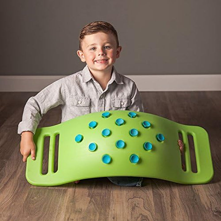 Teeter Popper, Indoor Toddler Sensory Toys for Ages 3 and Up, Green