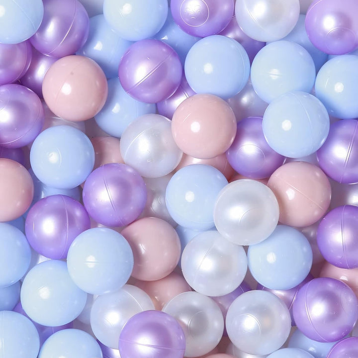 Ball Pits Balls for Toddlers Pack of 50 100 200 Plastics Shape Ball Non-Phthalate Non-Bpa Non-Toxic 2.2-Inch Crush Proof Play Balls