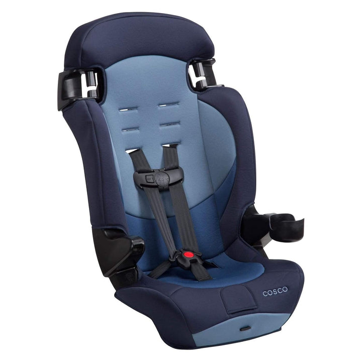 Kids Finale DX 2-In-1 Booster Car Seat, Forward Facing Toddler Car Seat (30-65 Lbs) and Belt Positioning High Back Booster Seat (40-100 Lbs), Sport Blue