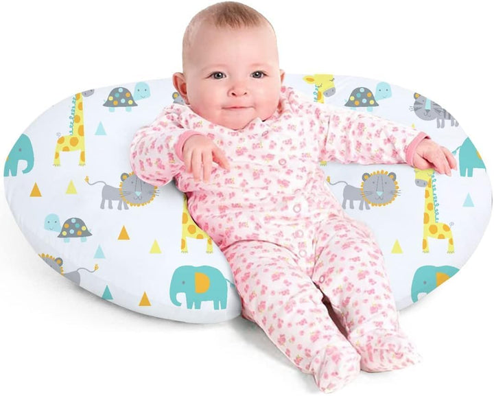 Nursing Pillow, Breast Feeding Pillows for Mom, Butterfly Soft Cover with Breathable Filling, Feeding Support Pillow for 0-12 Months, Multifunctional Support Cushion for Travel