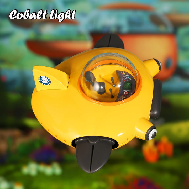 GUP D Toy Compatible with Octonauts Toys, Oct GUP Metal Vehicle Rescue Ship Octopod Castle Barnacles Kwazii Shellington Tweak Dashi Peso Birthday Gifts for Kids