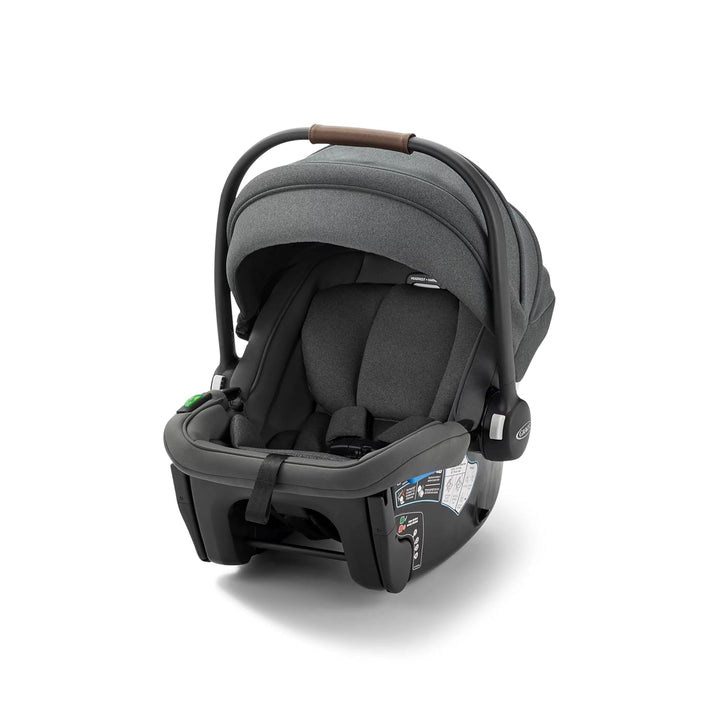Gomax Infant Car Seat, Baseless Car Seat with Canopy, Rear Facing, Lightweight Carseat