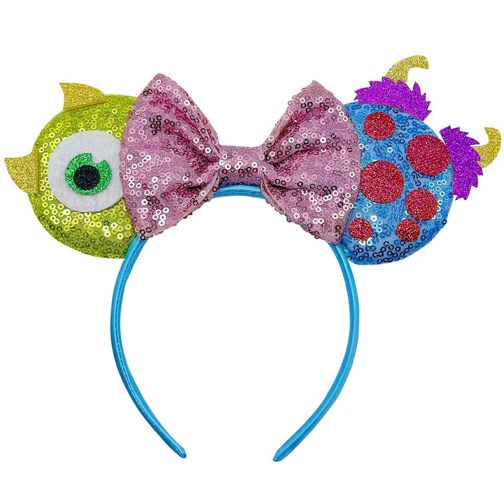 Princess Mouse Ears Headband, Princess Ears Matching for Women Girls Parks Party Holiday Accessories