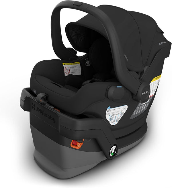 Mesa V3 Infant Car Seat - Easy Installation + Smartsecure Technology - Attaches to Stroller | Base + Infant Insert Included - Jake (Charcoal)