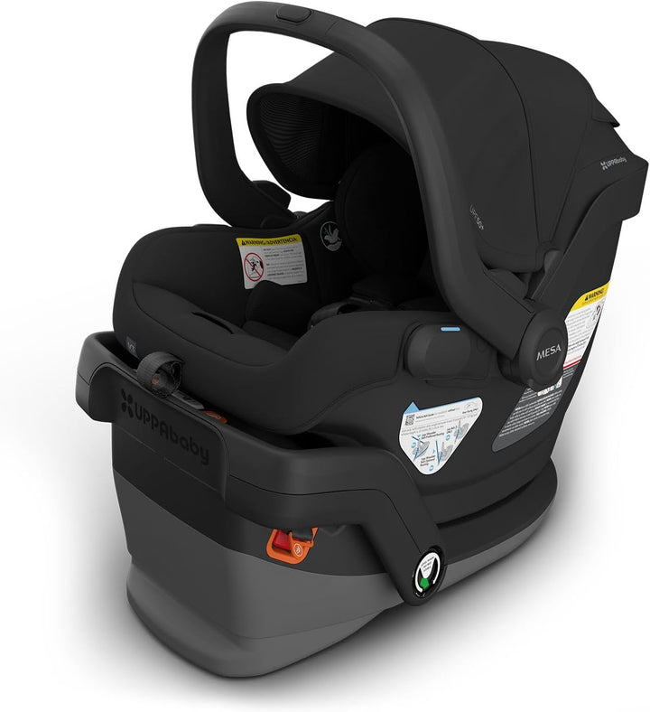 Mesa V3 Infant Car Seat - Easy Installation + Smartsecure Technology - Attaches to Stroller | Base + Infant Insert Included - Jake (Charcoal)