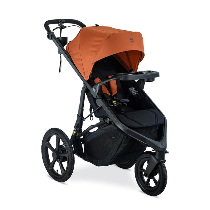 Wayfinder Jogging Stroller with Independent Dual Suspension, Air-Filled Tires, and 75-Pound Weight Capacity, Nightfall