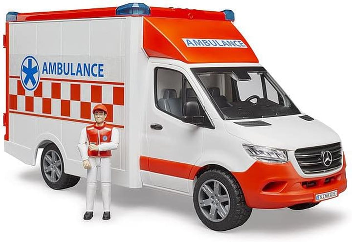 02676 MB Sprinter Ambulance with Driver and Light + Sound Module