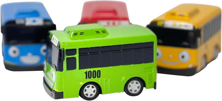 Tayo Gani Lani Rogi - the Little Bus Tayo Special Metal Vehicles Set 4Pcs