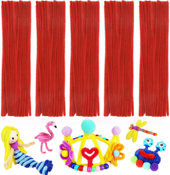 Pipe Cleaners, Pipe Cleaners Craft, Arts and Crafts, Crafts, Craft Supplies, Art Supplies (200 Multi-Color Pipe Cleaners)…