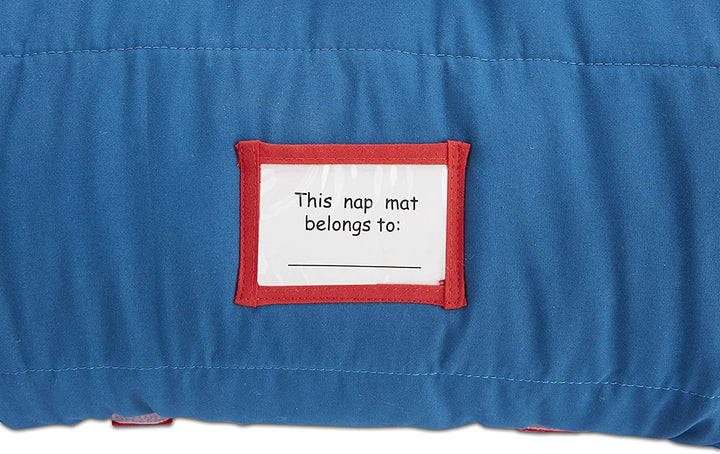 We'Re a Team Toddler Nap-Mat Set– Quilted Nap Mat with Built-In Pillow and Plush Blanket – Portable Nap Mat for Daycare, Preschool, Sleepovers & Travel – for Boys or Girls