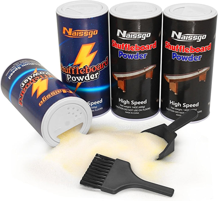 Shuffleboard Sand Wax Shuffleboard Powder Set with Small Brush & Pan