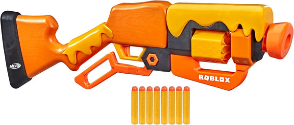 Roblox Adopt Me!: Bees! Lever Action Dart Blaster, Rotating 8-Dart Drum, 8 Elite Darts, Code to Unlock In-Game Virtual Item