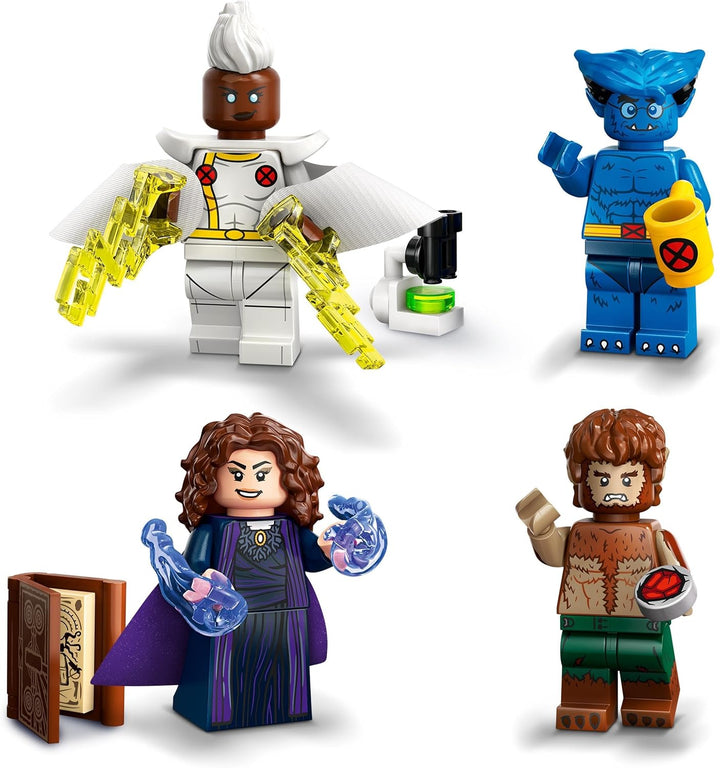 71039 Marvel Series 2 Mini Figures, 1 of 12 Iconic Disney+ Characters to Collect in Each Bag, Includes Wolverine, Hawkeye, She-Hulk, Echo and More (1 Piece, Style Sent Randomly)