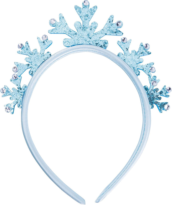 Frozen Princess Dress up Accessory Set - Jewelry Set - Princess Elsa Tiara Set - Giftable Box - Birthday Gifts for Girls - Holidays Gift - Girl Toys Dress up Kit - Ages 3+