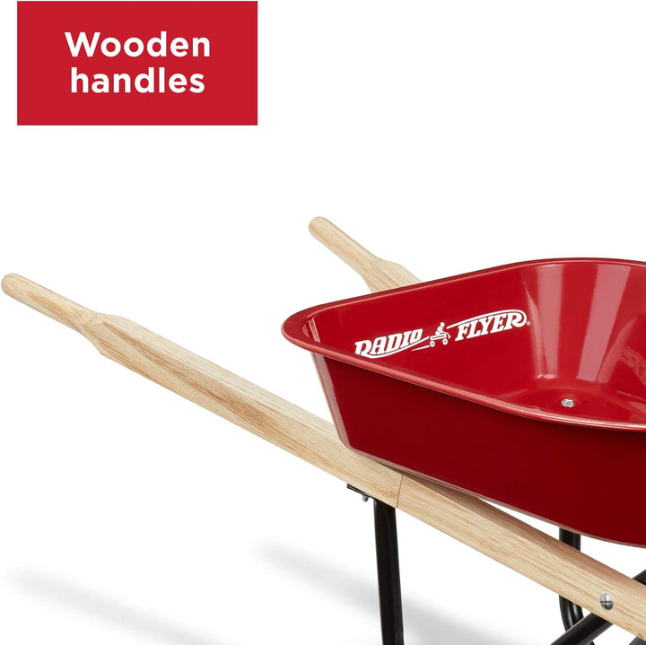 Wagon for Kids, Rolling Cart, Garden Cart on Wheels, Baby Wagon,  Kid'S Wheelbarrow, Red, for Ages 3+ Years