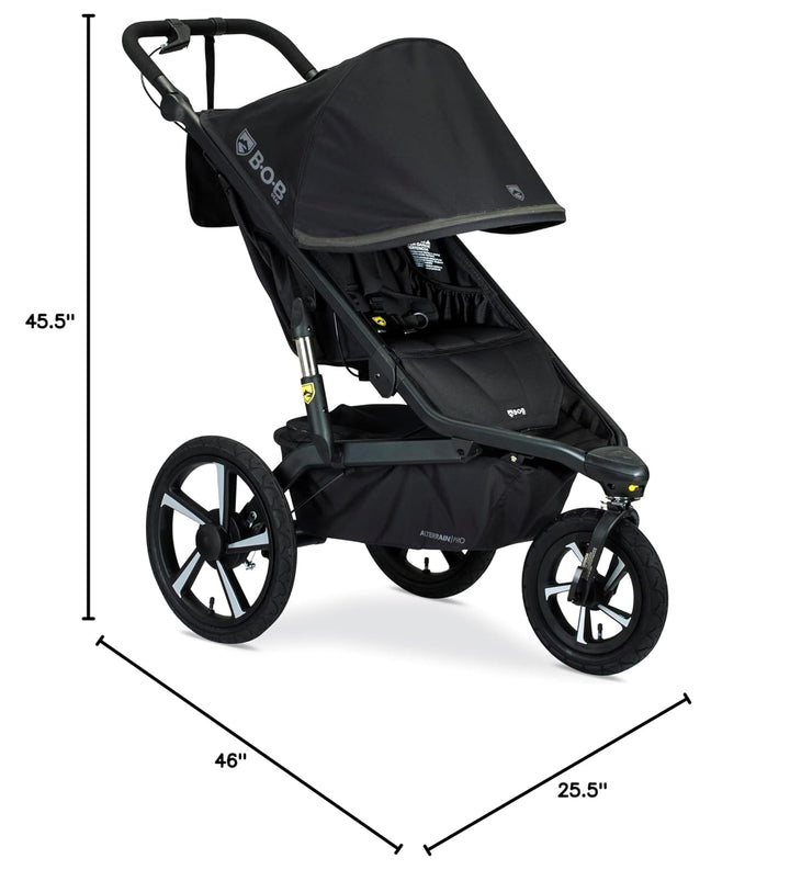 Alterrain Pro Jogging Stroller, Black