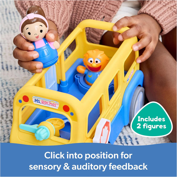 Official My First Learning Electronic School Bus with 2 Figures, Music & Sounds, Educational Toys & Toddler Toys for Girls & Boys Ages 1-3+