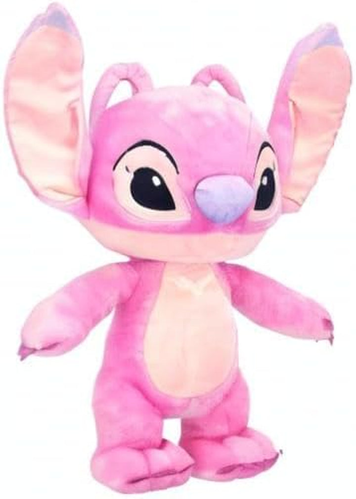 Disney Baby Lilo & Stitch Angel Soft Huggable Stuffed Animal Cute Plush Toy for Toddler Boys and Girls, Gift for Kids, Pink Angel 15 Inches