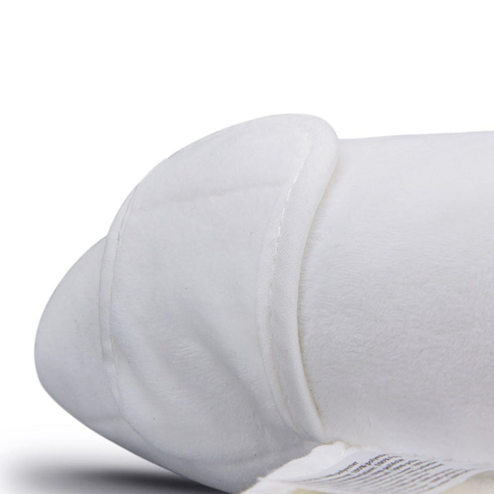 Blue Baby Travel Pillow for Car Seat, Stroller- Adjustable Infant Head Neck Support Pillow, Soft Banana Baby Travel Head Supported for Gift