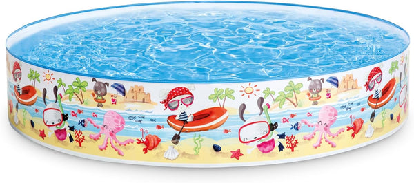 Snorkel Buddies Snapset Pool - 5'X10" (Style May Vary), Multicolor (56451EP)