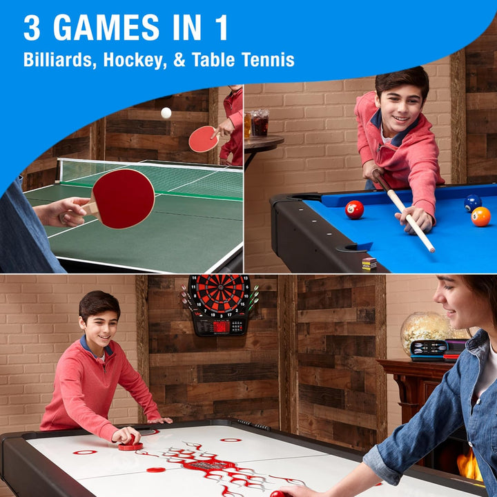 Original 3-In-1, 7-Foot Pockey Game Table