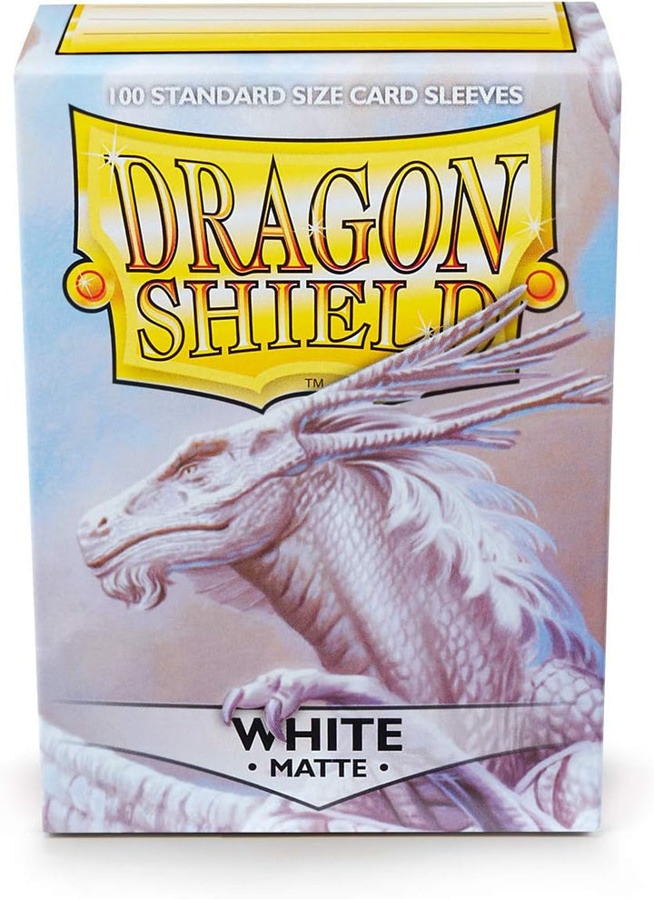 | Standard Size Card Matte Sleeves | 100 CT - Smooth & Tough Premium TCG Sleeves | Compatible with Pokemon, Flesh & Blood, One Piece & Magic the Gathering | Blood Red - Matte