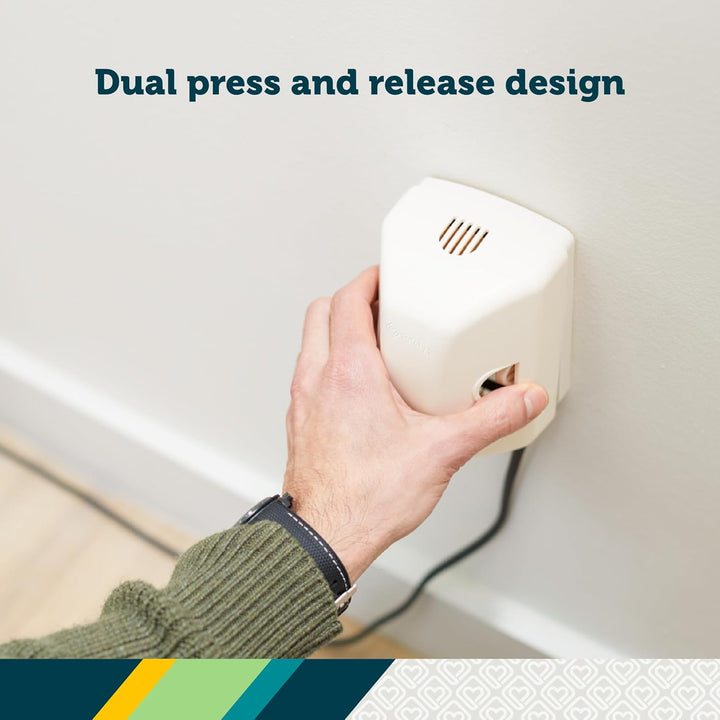 Outlet Cover with Cord Shortener for Baby Proofing