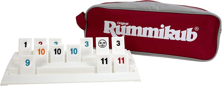 Rummikub - the Complete Original Game with Full-Size Racks and Tiles in a Durable Canvas Storage/Travel Case by  - Amazon Exclusive