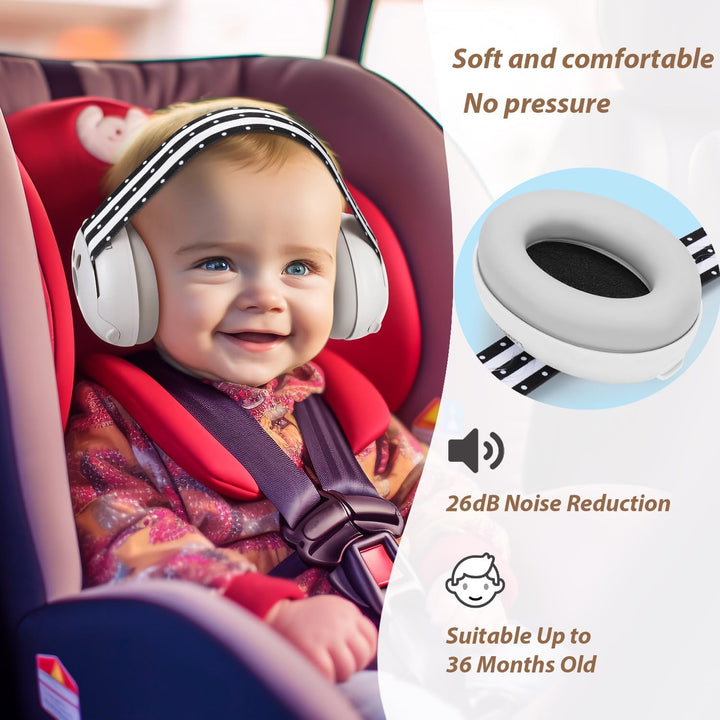 Baby Ear Protection, Noise Cancelling Headphones for Babies and Toddlers up to 36 Months