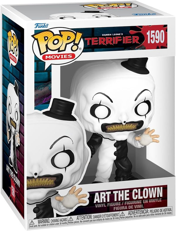 POP! Movies: Terrifier - Art the Clown - Collectable Vinyl Figure - Gift Idea - Official Merchandise - for Kids & Adults - Horror Fans - Model Figure for Collectors and Display