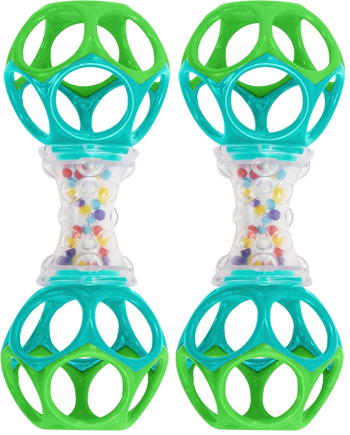 Oball Shaker Rattle Toy, Ages Newborn Plus