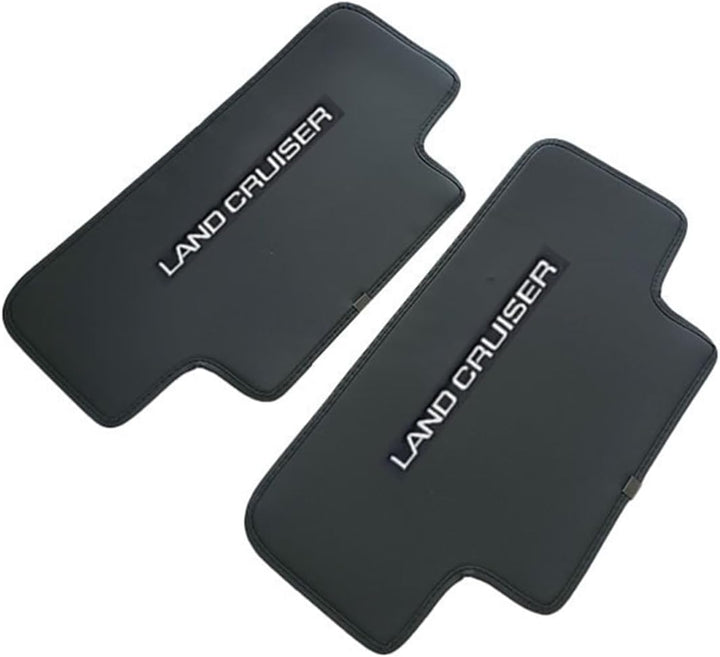 2Pcs Seat Back Kick Protector for Toyot-A 2024 2025 Land Cruiser 1958 250 Prado Lc250 Internal Anti-Kick Decorative Panel Velcro Fixed Accessories (Seat Guard)