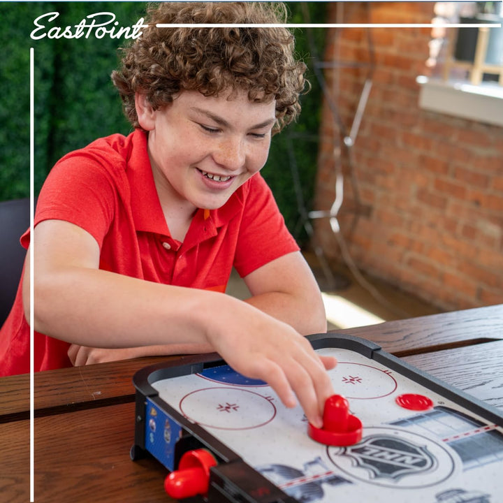 Eastpoint Tabletop Hover Hockey Pro - Play Air Hockey on Any Table