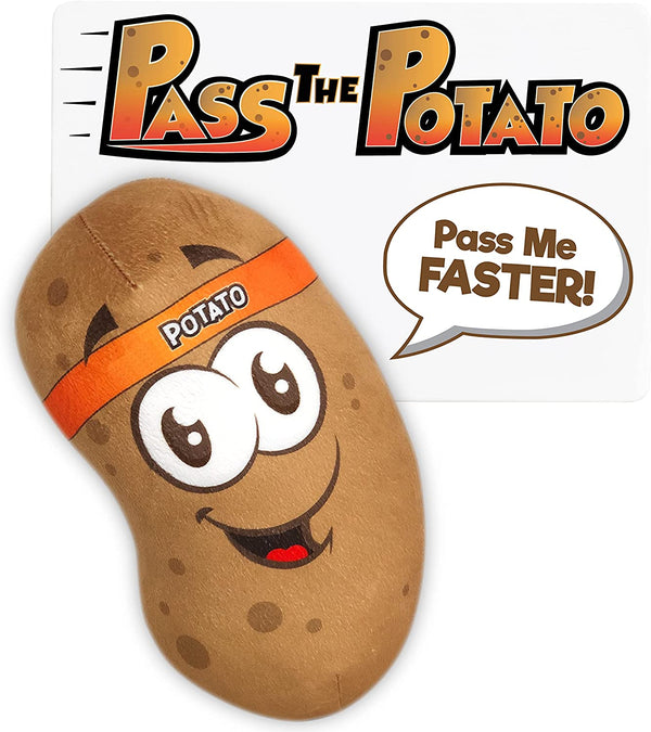 , Pass the Potato, Hilariously Wild and Fun Active Play Game | Gift for Kids & Toddlers | Boys & Girls Ages 3, 4-8+ | Indoor/Outdoor Toy| Summer & Camping Fun