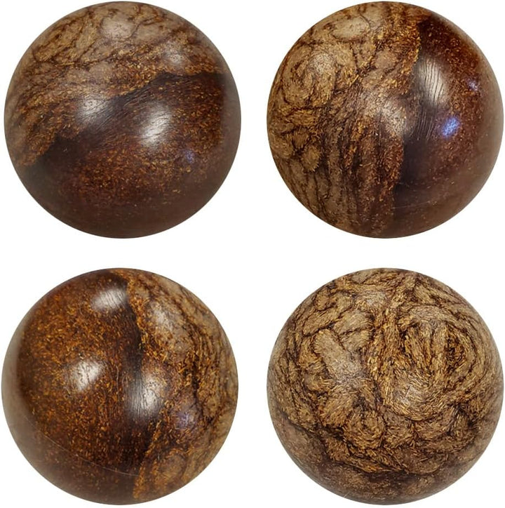 Official Replacement Game Balls Premium and Premium+ Home Arcade - Set of (4) with Classic Retro Woodgrain Finish