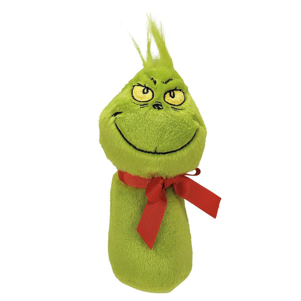 Izzy and Oliver Grinch Rattle, 6.9 Inches