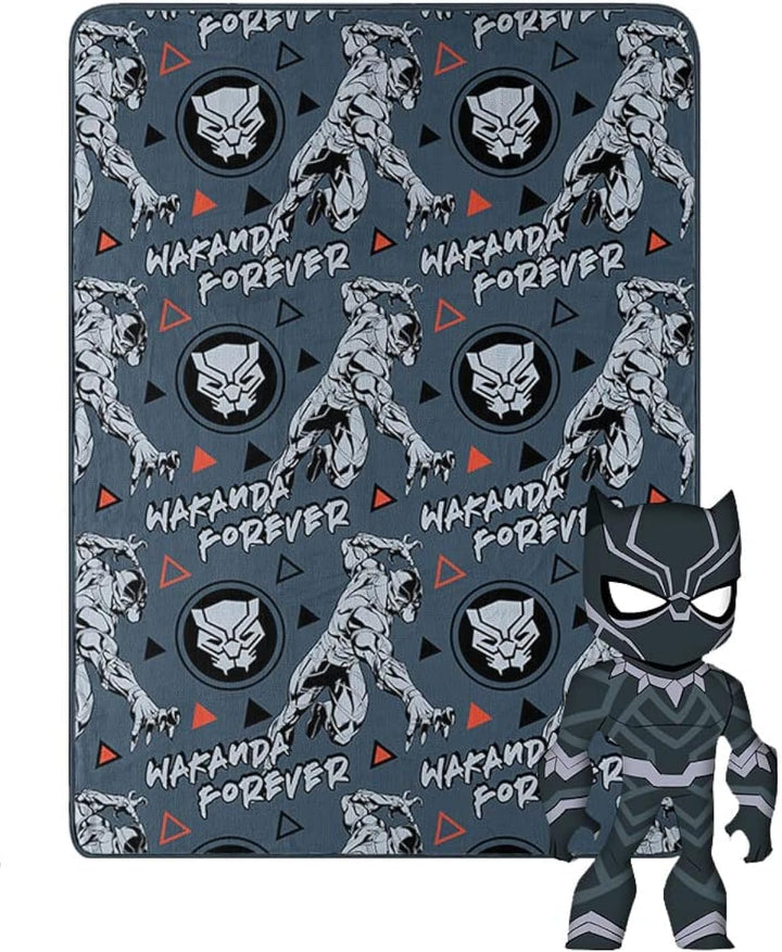 Character Hugger Pillow & Silk Touch Throw Blanket Set, Stuffed Animal for Kids, Newborn Snuggle Toy, 40" X 50", Harry Potter - Hedwig Magic