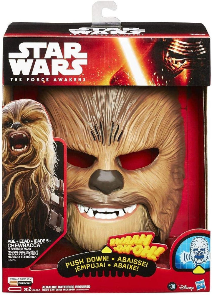 Movie Roaring Chewbacca Wookiee Sounds Mask, Funny GRAAAAWR Noises, Sound Effects, 5+ (Amazon Exclusive)
